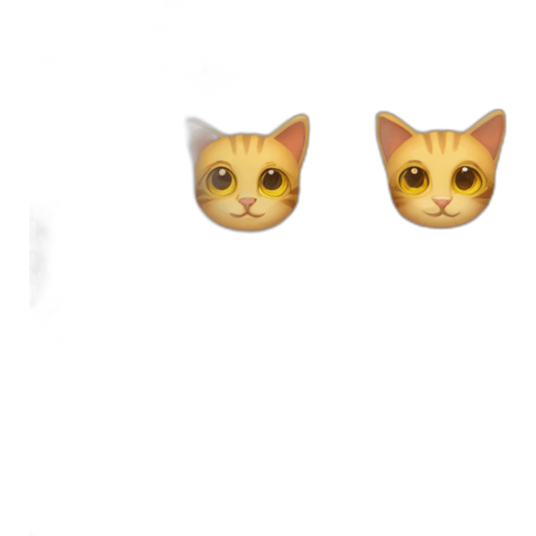 gato y jirafa emoji