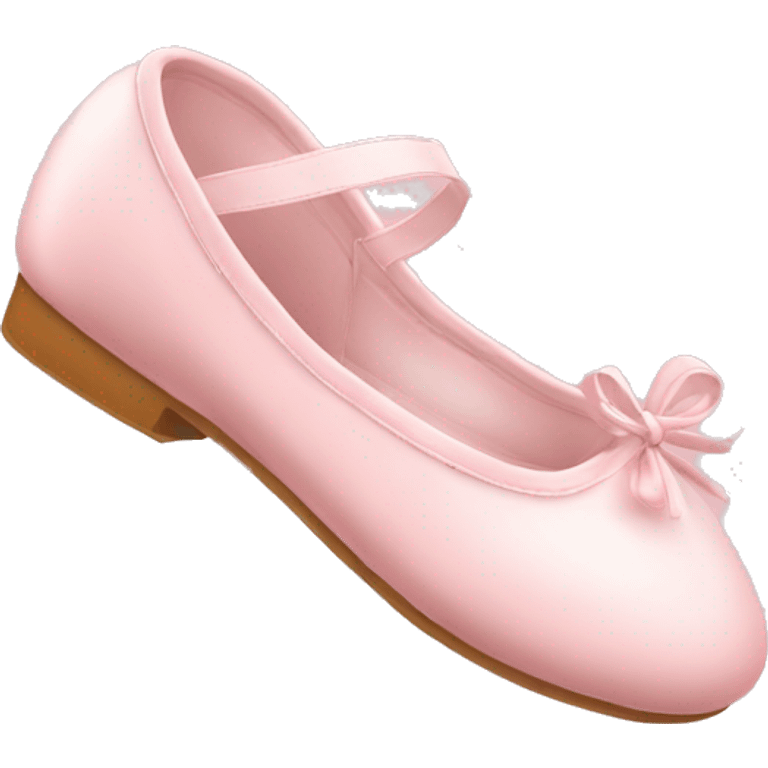 Ballerina shoes baby pink emoji