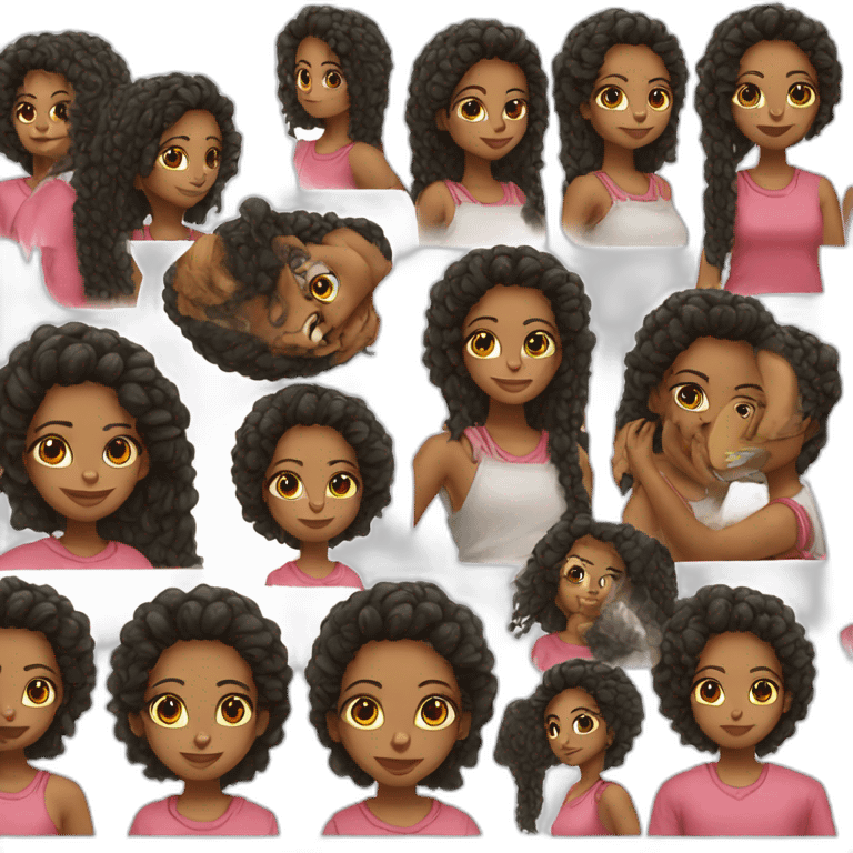 the daughter of the artist mofarfari emoji