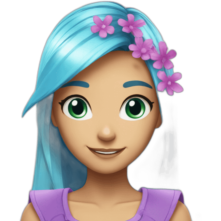 bloom from the winx emoji