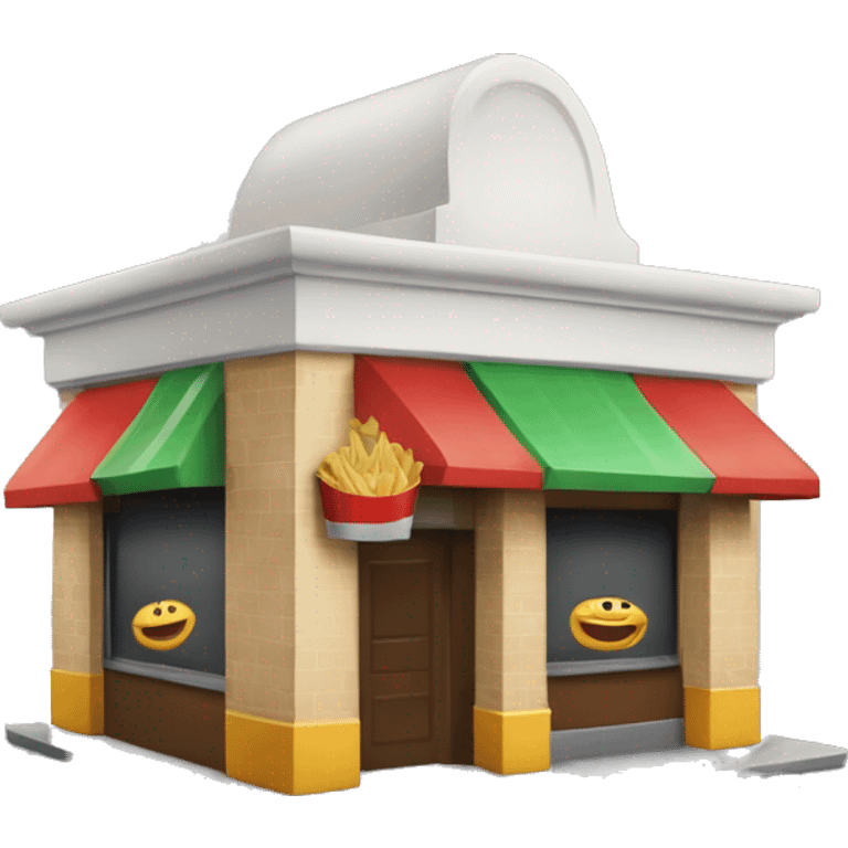 Restaurant Macdonald’s emoji