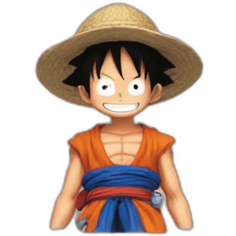 Luffy goku emoji