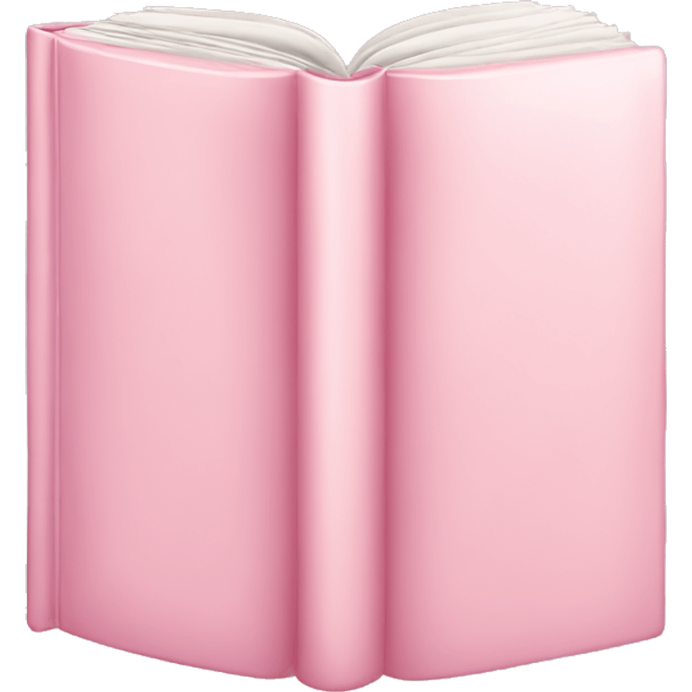 pastel pink book emoji