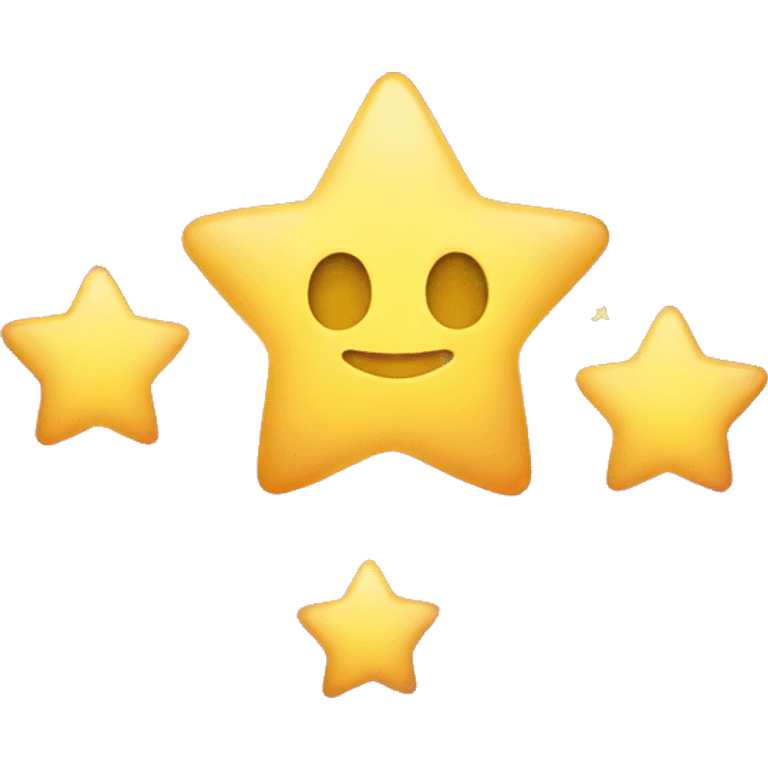 3 STAR GLOW emoji