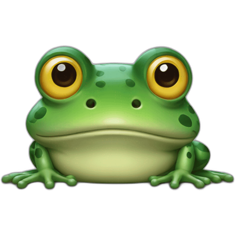 desginer frog emoji