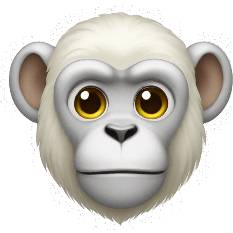 White monkey emoji