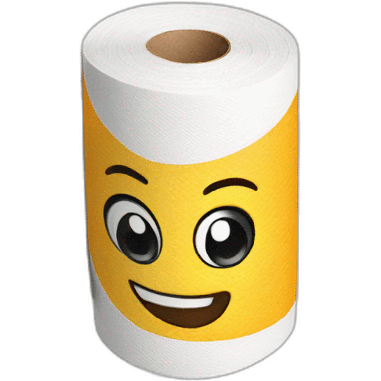 Premium Paper towel roll emoji