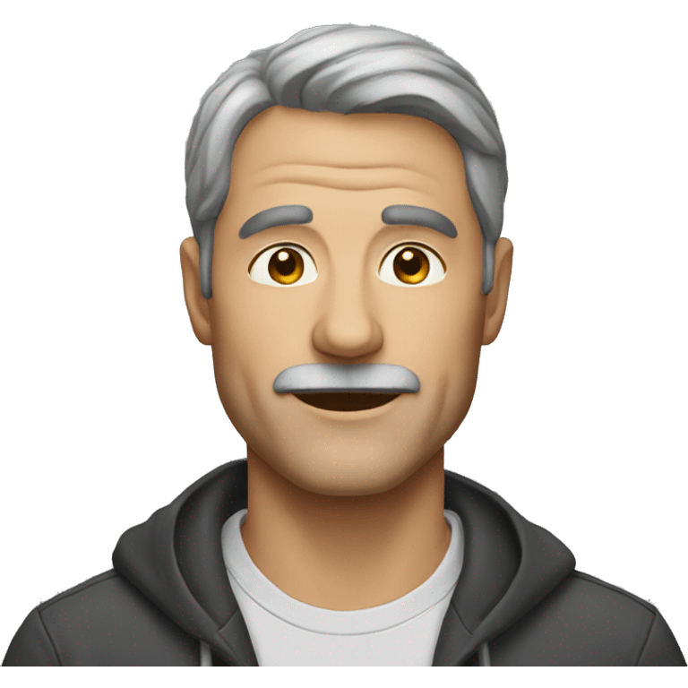 middle-aged man emoji