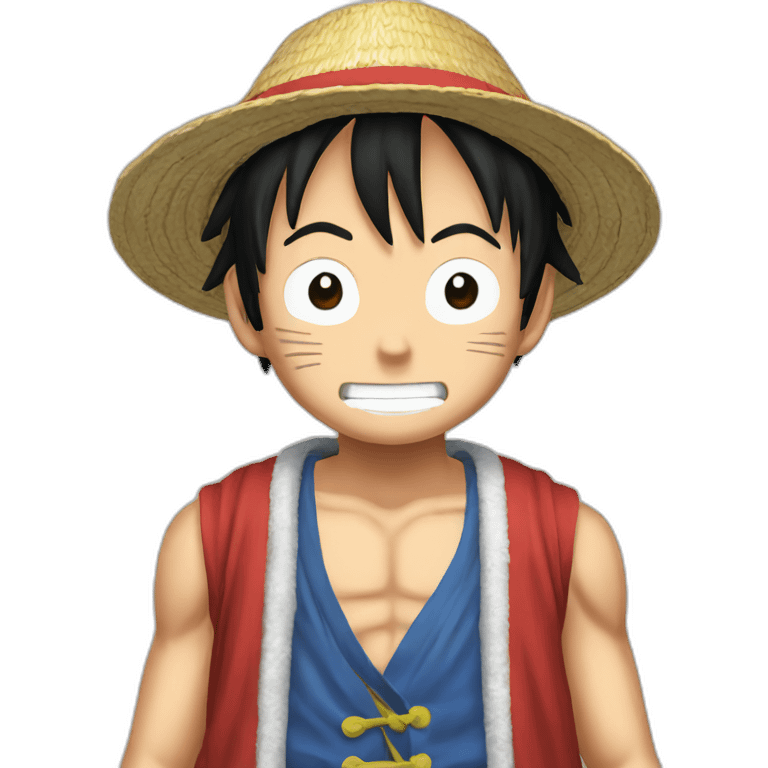 luffy on thousand suny emoji