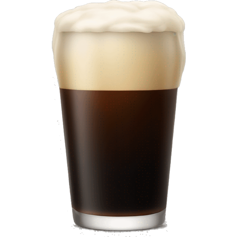 Pint of stout emoji