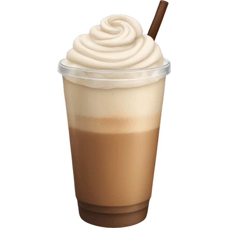 Ice latte emoji