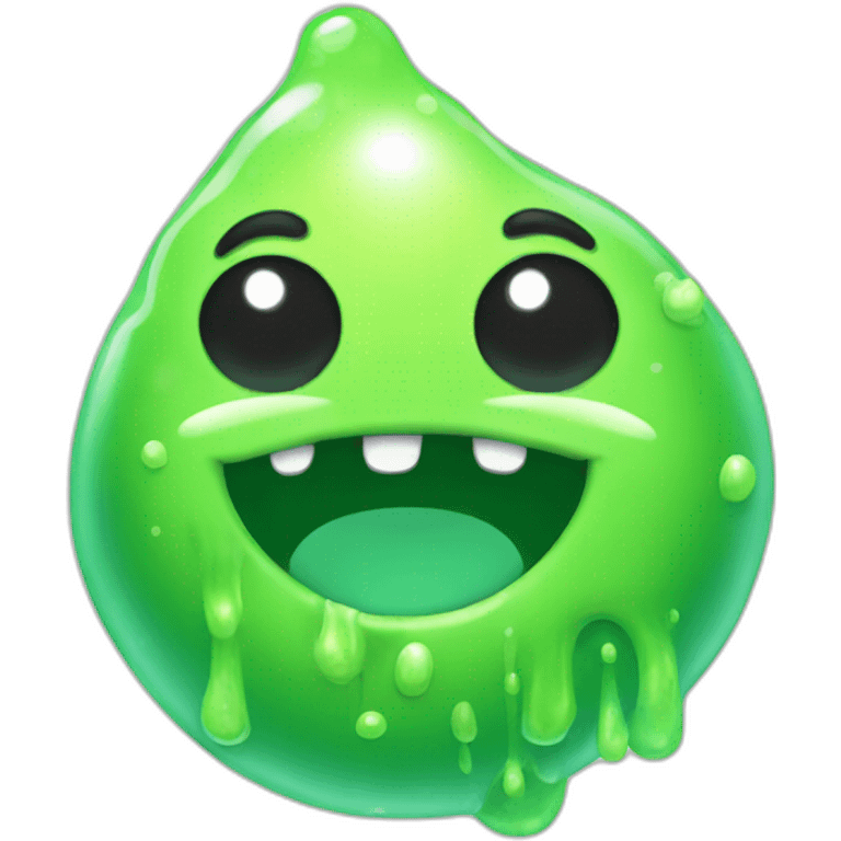 Slime happy cute emoji