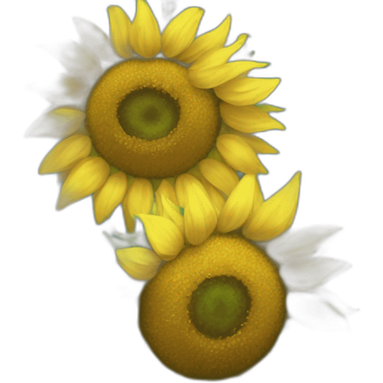 Sunflower van gogh pokemon emoji