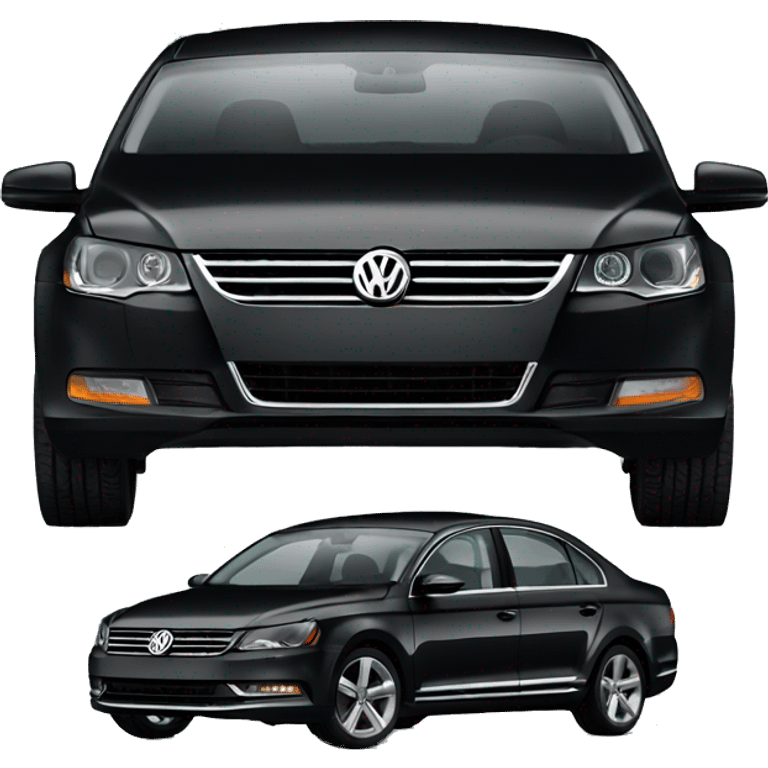 volkswagen passat b7 black color emoji