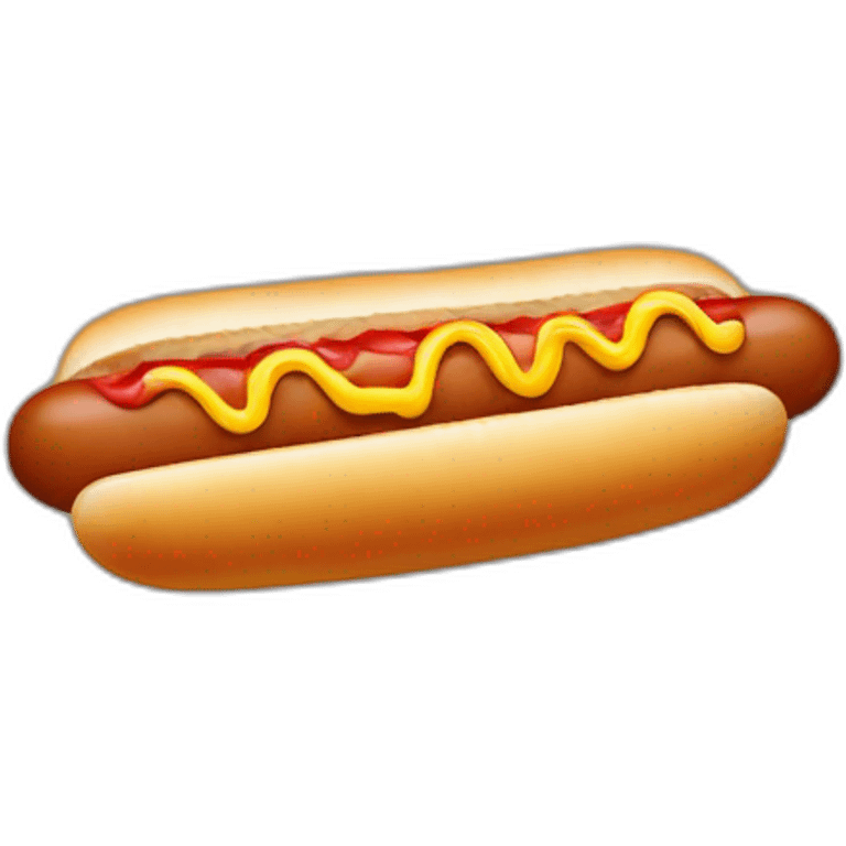 hot dog in fist emoji