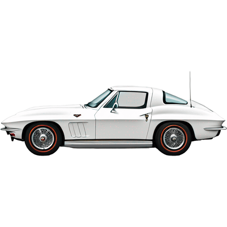 1964 corvette white emoji