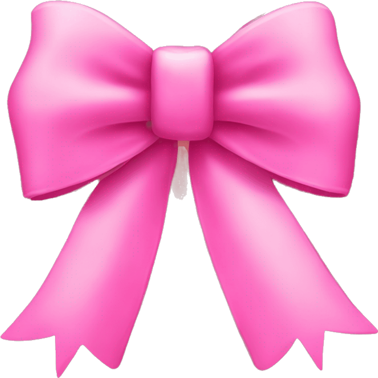 pink christmas bow christmas tree emoji