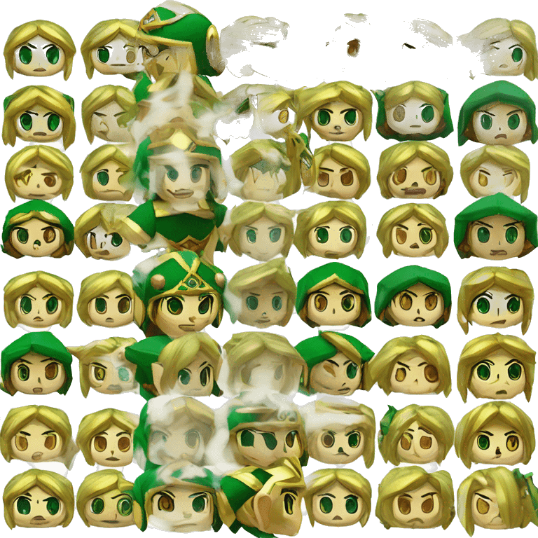 Link of the legend of zelda ocarina of time emoji