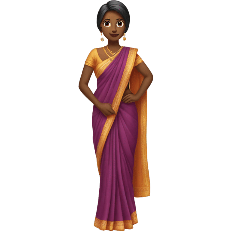 Saree emoji