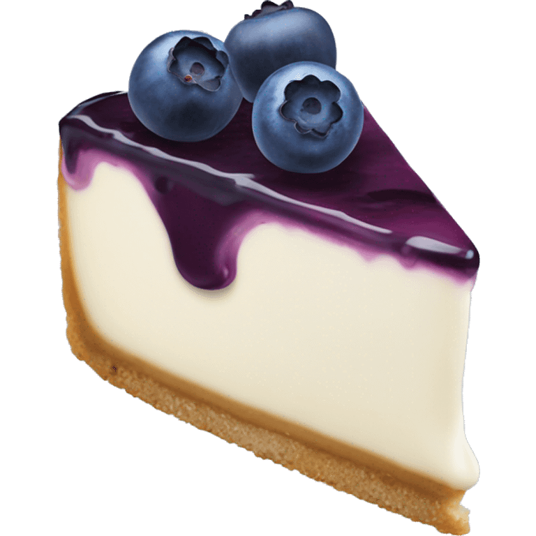 blueberry cheesecake  emoji