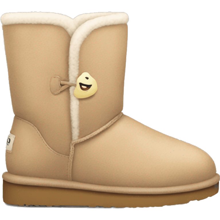 beige ugg emoji