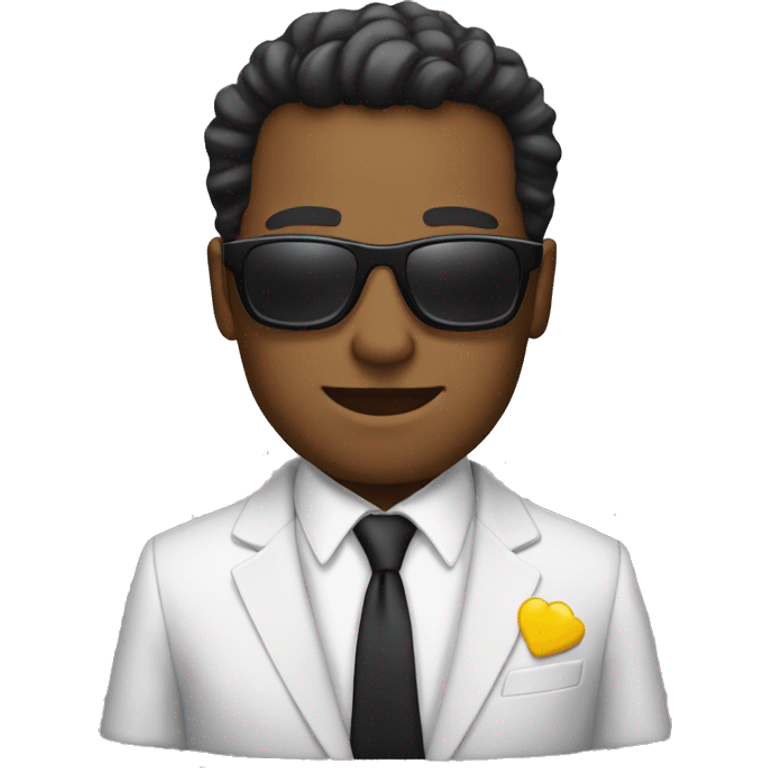 I want emoji who wear a blazer with sunglasses emoji