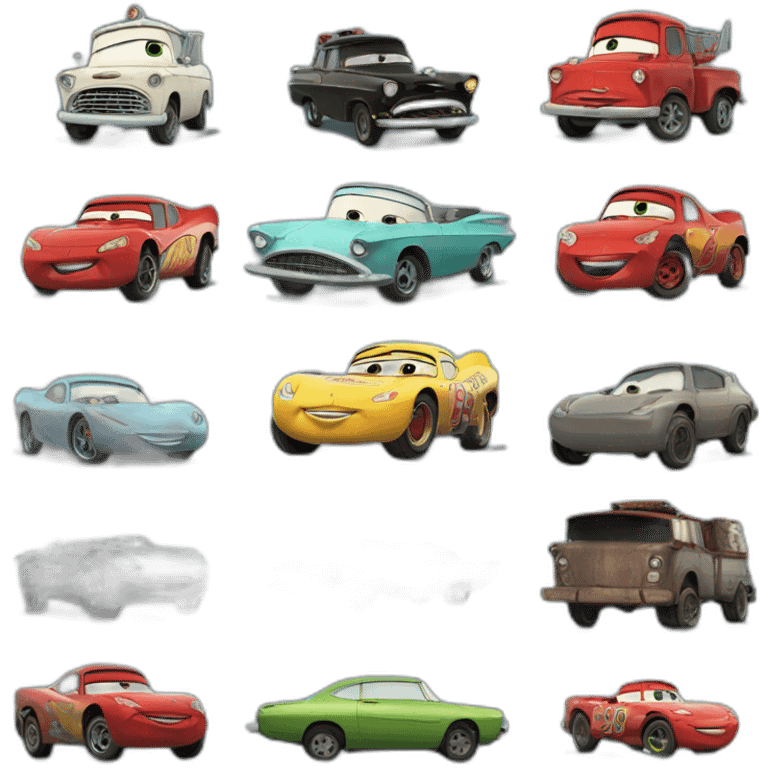 Cars 2 película emoji