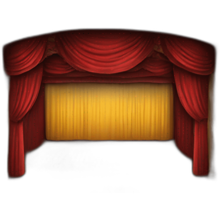 theatre with audience emoji