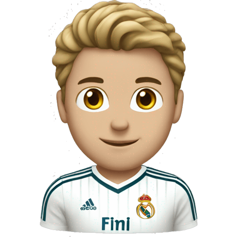 WHITE HEART Real madrid emoji