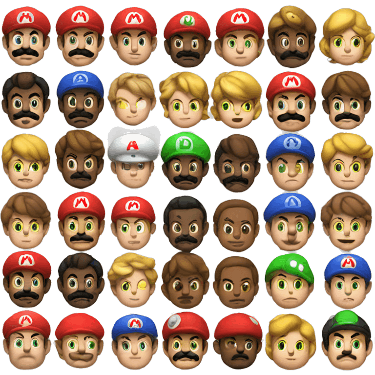 Mario kids  emoji