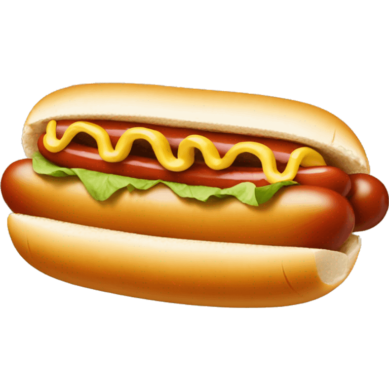 hot dog without meat emoji