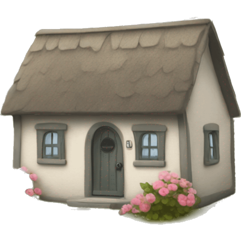 Quaint cottage emoji