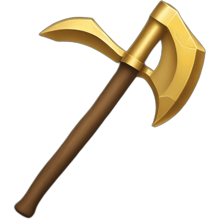 pickaxe gold emoji