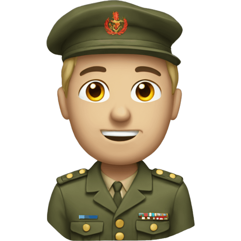 Un militaire qui fait du pain emoji