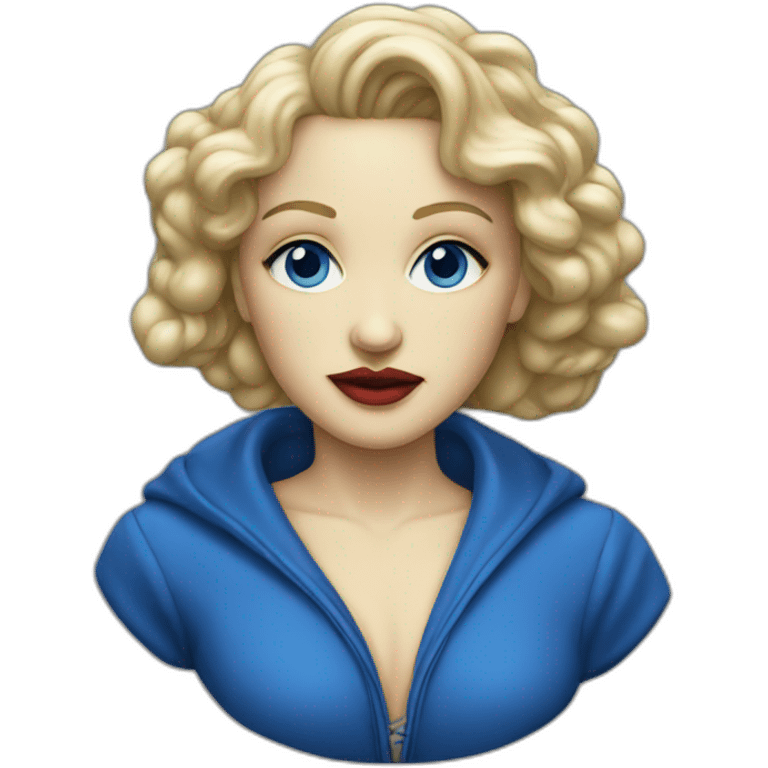 Madonna true blue emoji