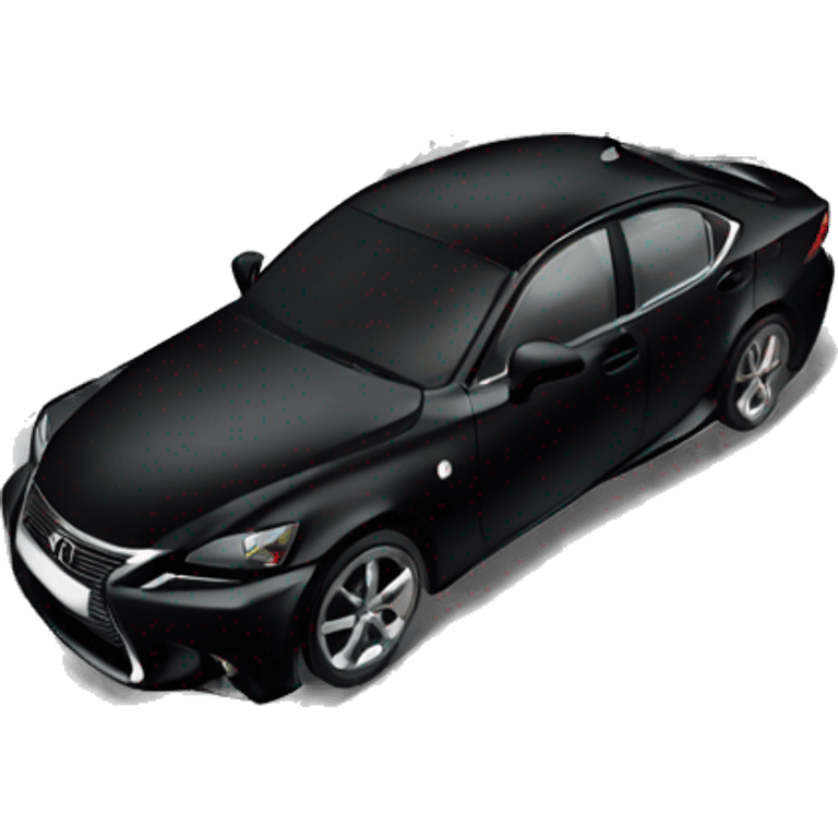 black lexus is200 emoji