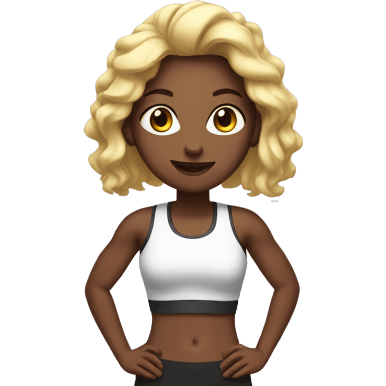 Gym girl emoji