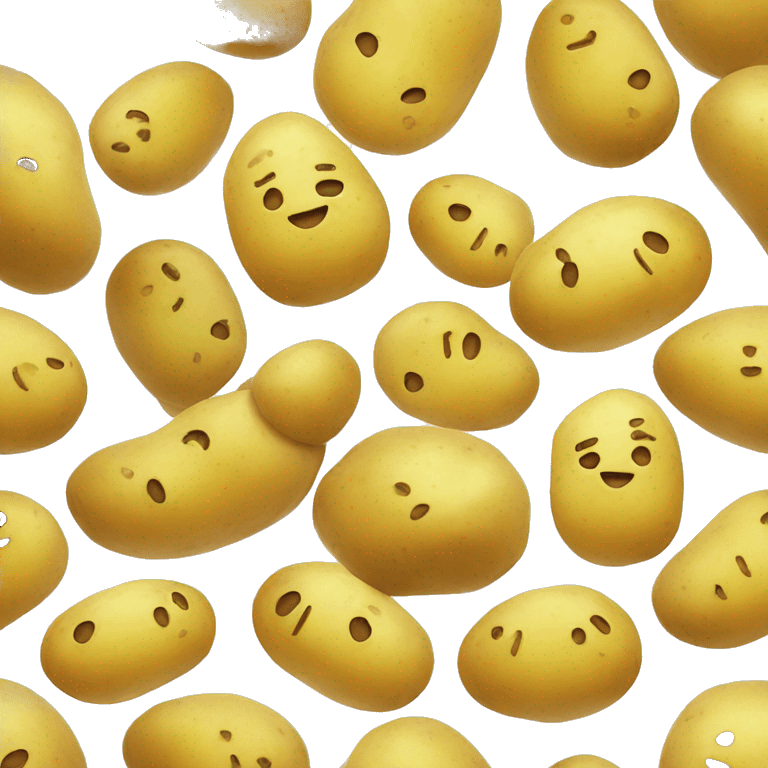 potato with smiley face  emoji