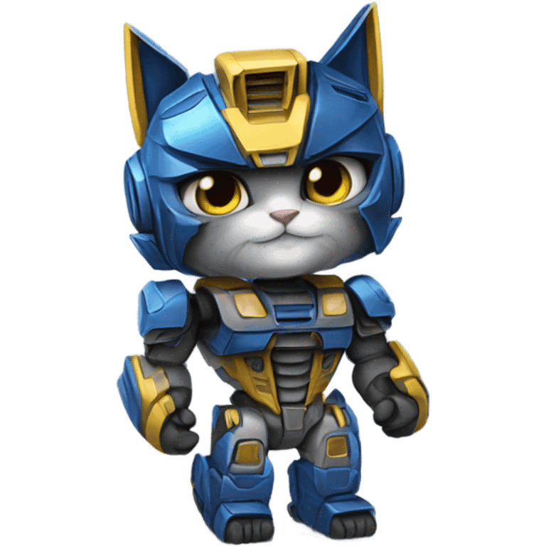 Ultimate Transformer but cat emoji