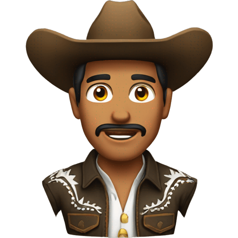 Mexican cowboy  emoji