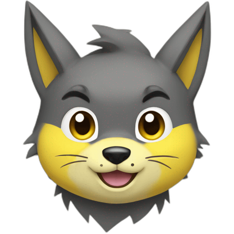 Loup pikachu  emoji