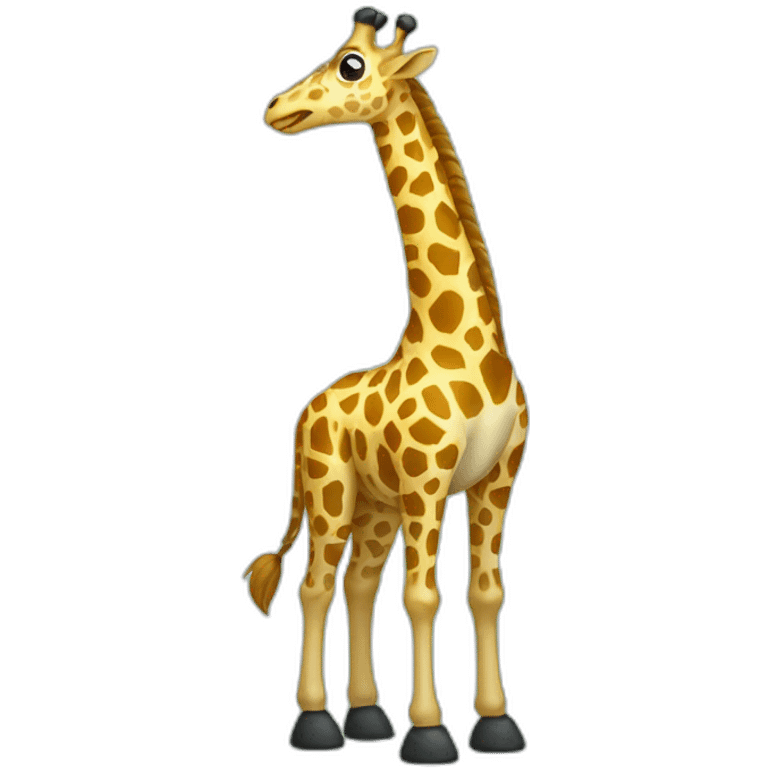 Naval Giraffe emoji