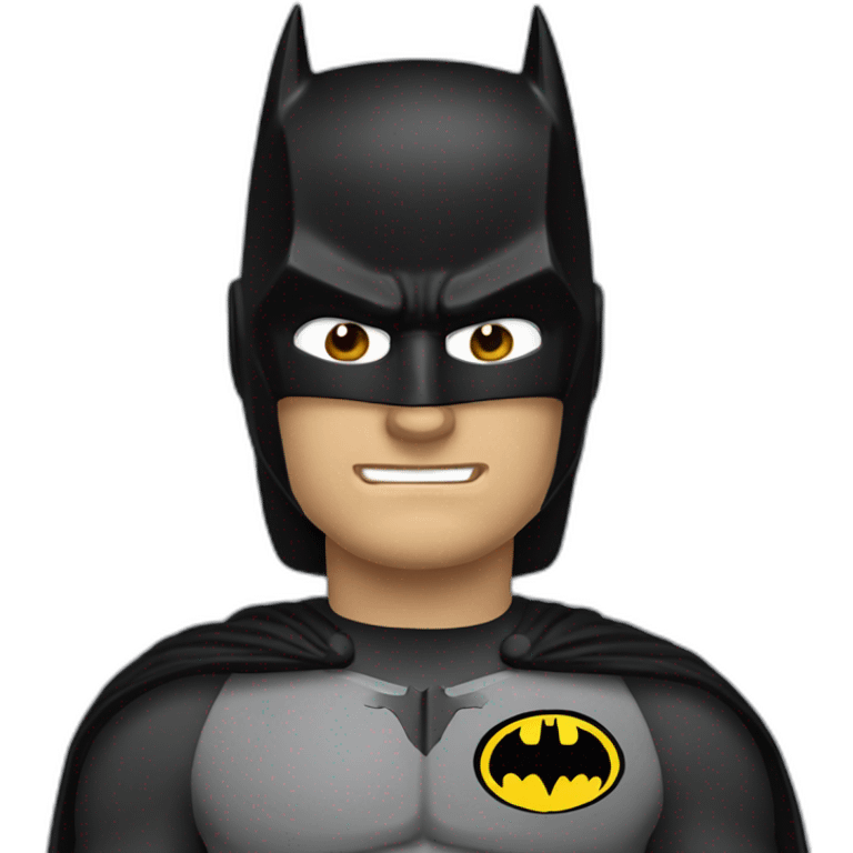 david-backman-as-batman emoji