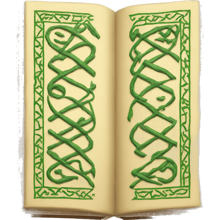 Islamic book emoji