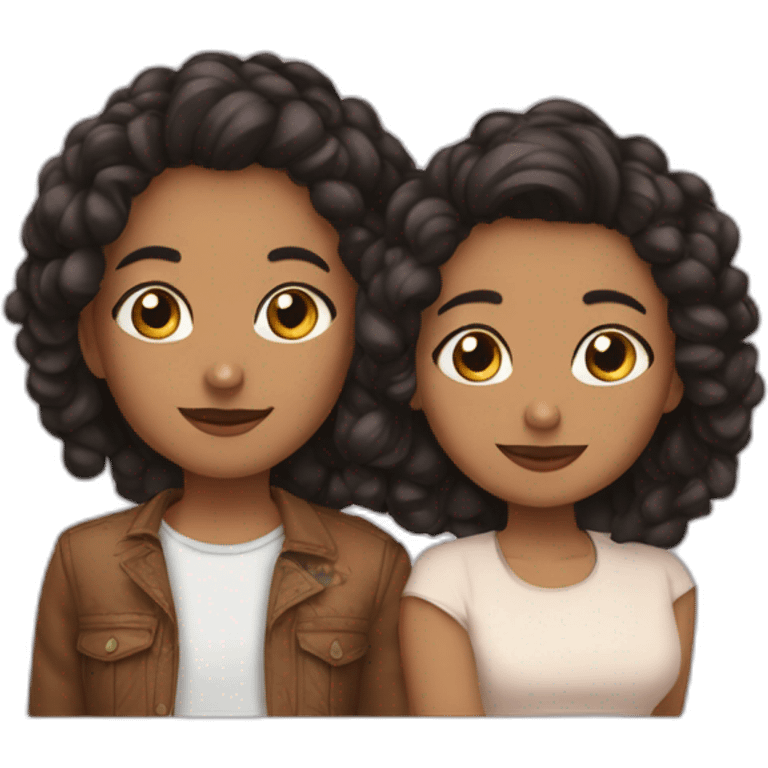 fadila et reyandl amour emoji