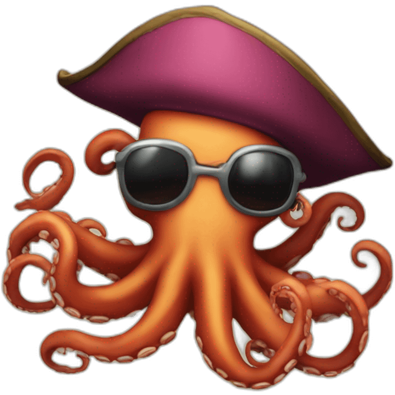 octopus pirate emoji