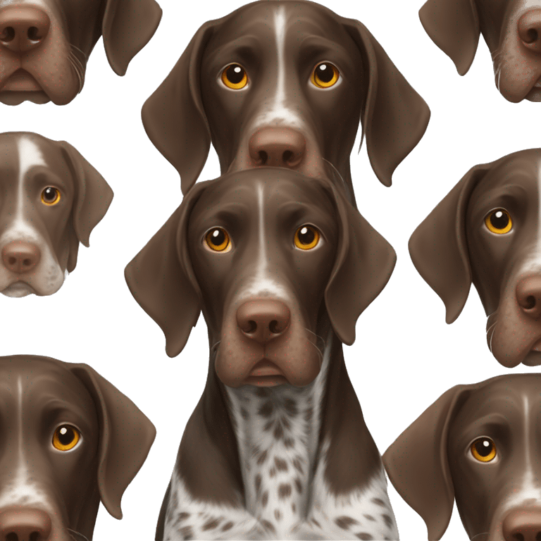 German shorthaired pointer  emoji