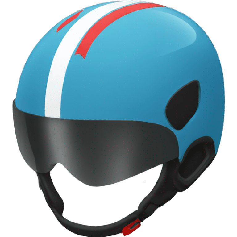 A racing bike helmet emoji