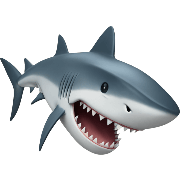 shark with topha emoji