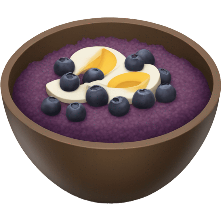 Acai bowl emoji